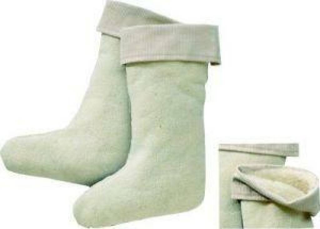 Stiefeleinsatz mit StulpeAusführung Einsatz ist individuell in jedem Stiefel zu tragen Hält die Füße schön warm Handwaschbar bis 30 CMat