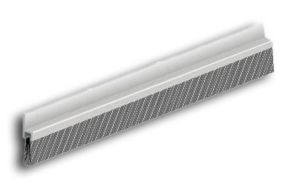 IBS 39 Türbodendichtung Aus Aluminium Mit strapazierfähiger Bürste aus Hartpolypropylen Zum zug- und staubfreien Abdichten von Türen und