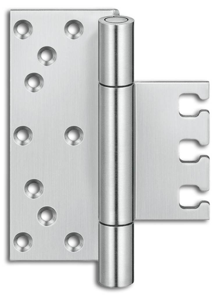 Objektband VX 7729/160-4 HA MSTSTürbeschlag, Türtechnik Mit verschweißter Bandrolle für ungefälzte nach außen aufgehende Holz-/Aluminiumtüre