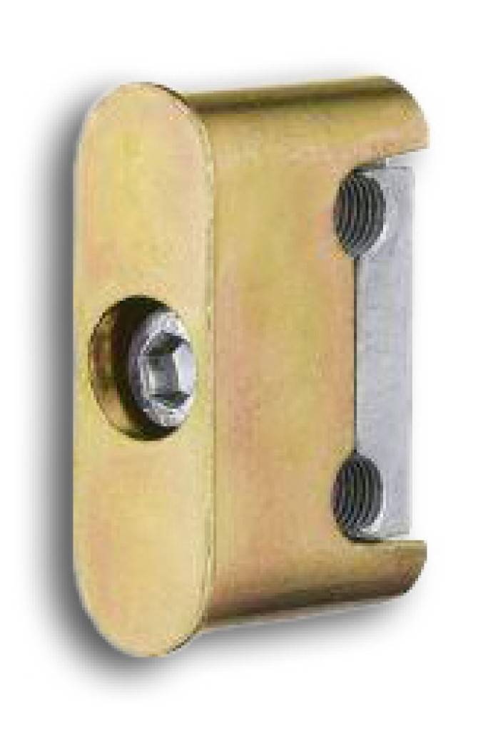 Klemmblock V 3604 / 18,5Türbeschlag, Türtechnik Fräser-Ø 12,0 mm Für Holz-Blockzargen sowie BlendrahmenKombination mit Rahmenteil VARIAN