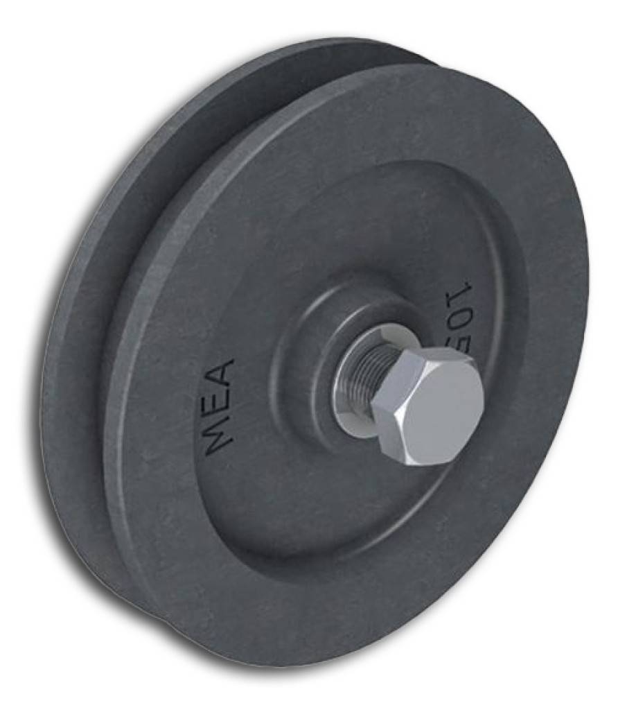 BeschreibungDie MEA Ersatzrolle mit einem Durchmesser von 60 mm ist eine hochwertige Schiebetorrolle, die sich durch ihre robuste Bauweise
