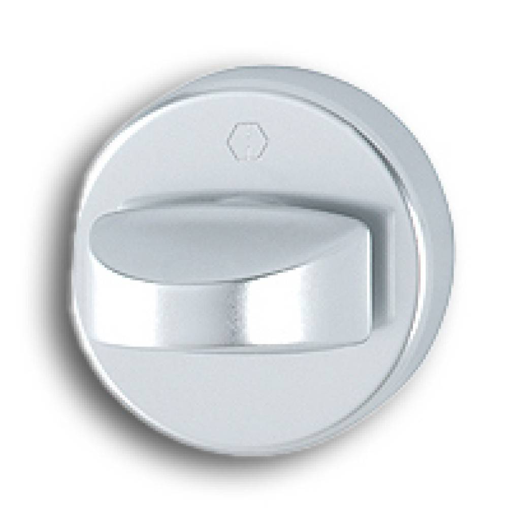 Drehknopf auf Rosette OL92/42KSProduktbeschreibungTürbeschlag, TürtechnikEigenschaften Für Türspalt-Sicherung HOPPE-Vollstift 8 mm, 40 mm vo