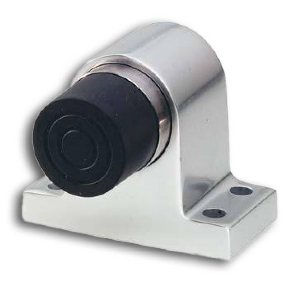 Türpuffer 2024Türbeschlag, Türtechnik Gehäuse aus Aluminium Puffer aus Gummi, schwarz, gefedert Zum Aufschrauben Ohne SteindolleVerwen