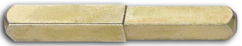 Vollstift 0184 Beidseitig abgesetzte Ausführung Stahl verzinkt 8/10X75mmDie zwei Griffe einer Drückergarnitur sind in der Regel durch einen