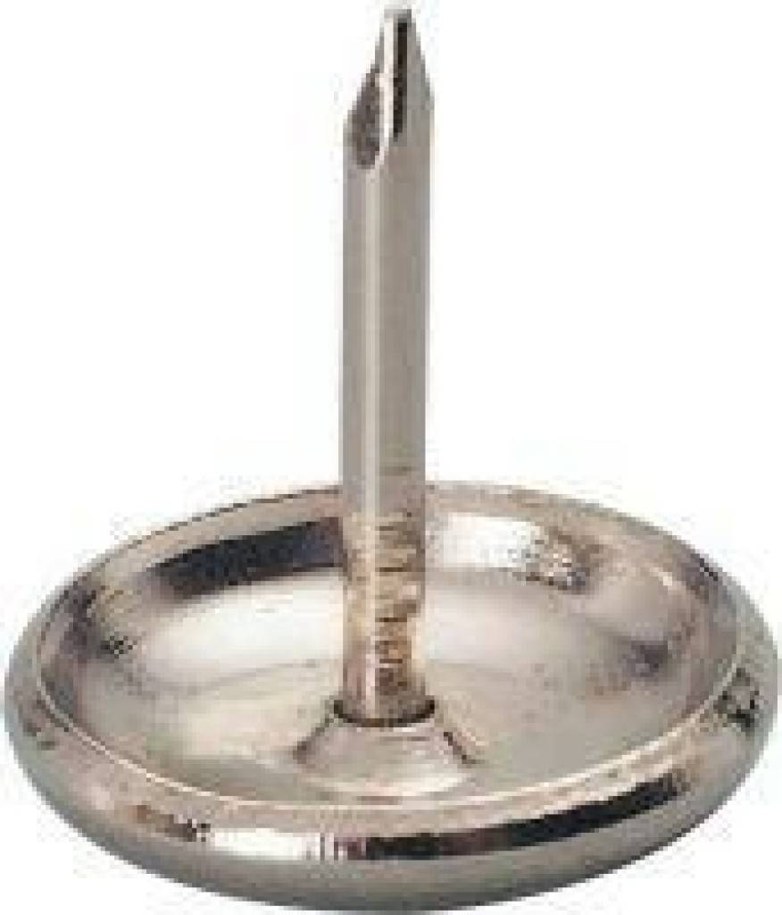 StuhlbeinnägelZum Einschlagen mit Stift, vernickelt.