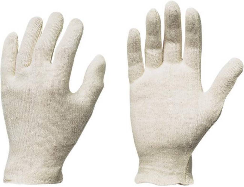 Trikothandschuh JilinEigenschaften Gutes Tastempfinden Mittlere Qualität Beidseitig tragbar AtmungsaktivMaterial BaumwolltrikotLänge ca.