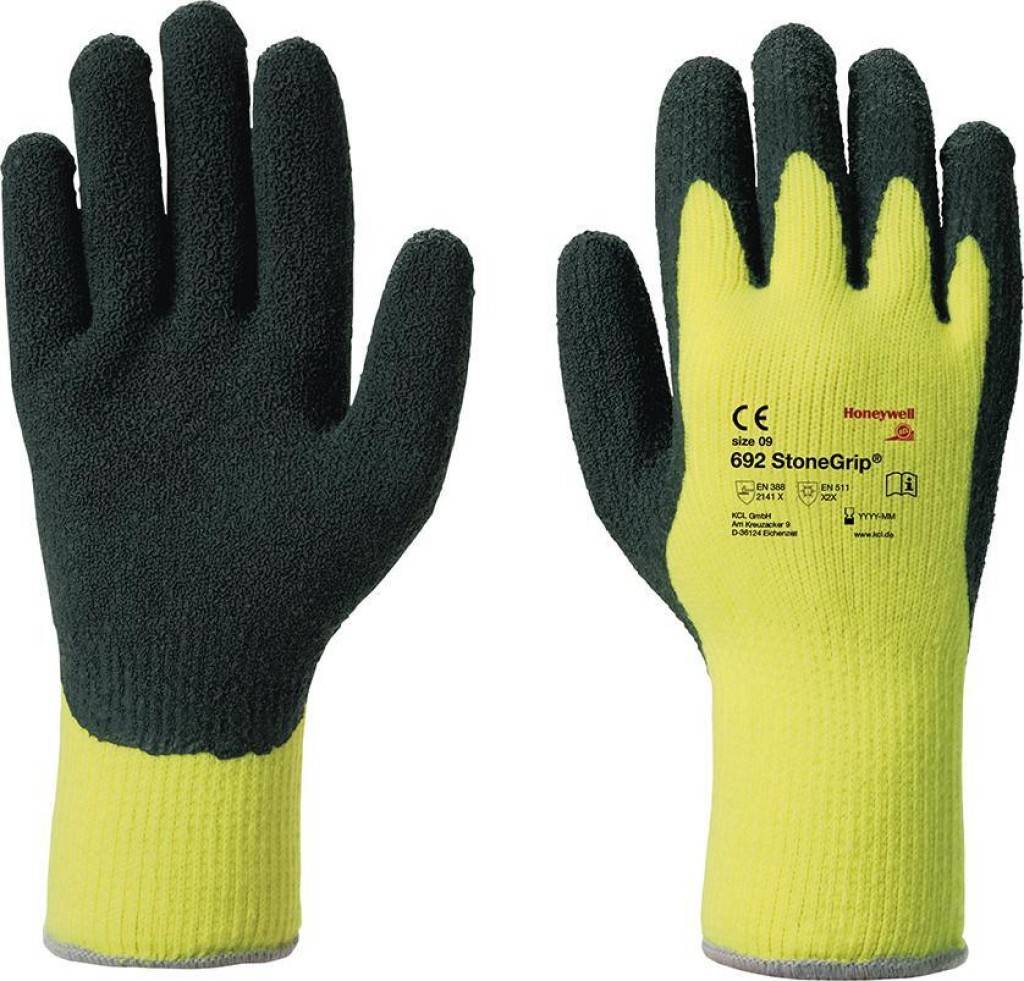 Kälteschutzhandschuh StoneGrip 692Zulassung/NormEN 3882016, EN 511Ausführung Kurzfristiger Kälteschutz bis 0 C Gute Klimaregulierung durch un