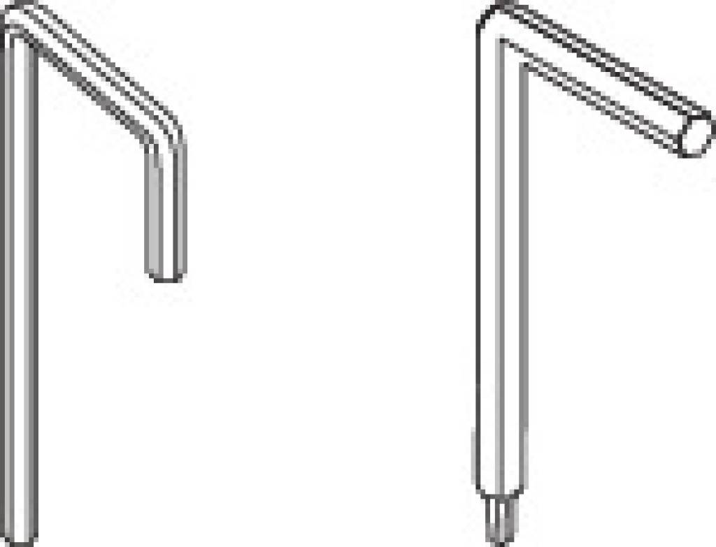 ROTO NT Sechskant-Schraubendreher 4 mm für SchließzapfenDie Roto Drehkippbeschläge sind hochwertige und innovative Beschläge, die speziell für Dr