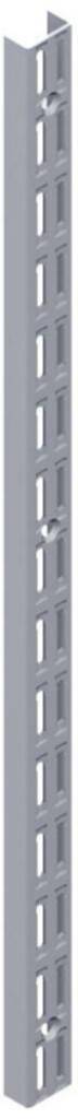 Wandschienen Nr. 10002 Element 3224 x 13 mmLochabstand 32 mm2-reihig gelochtLose gepackt