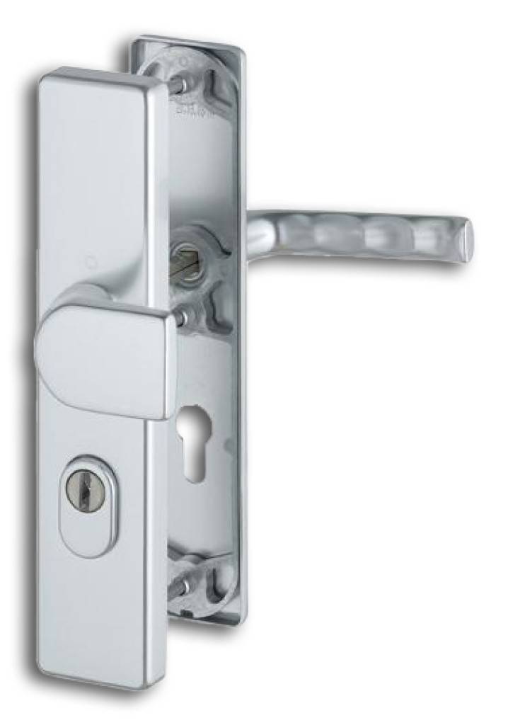 Schutzwechselgarnitur London�78G/2222ZA/2410/113 ES1Türbeschlag, Türtechnik Geprüft nach DIN EN 1906 37-0142A, zertifiziert nach DIN 18257 ES1