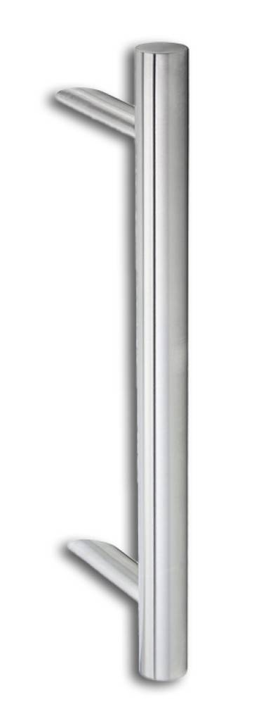 Der Stossgriff LADer Stossgriff LA mit einer Länge von 400 mm und einem Bohrabstand von 210 mm stellt eine elegante Lösung für Türen dar. Mit sein