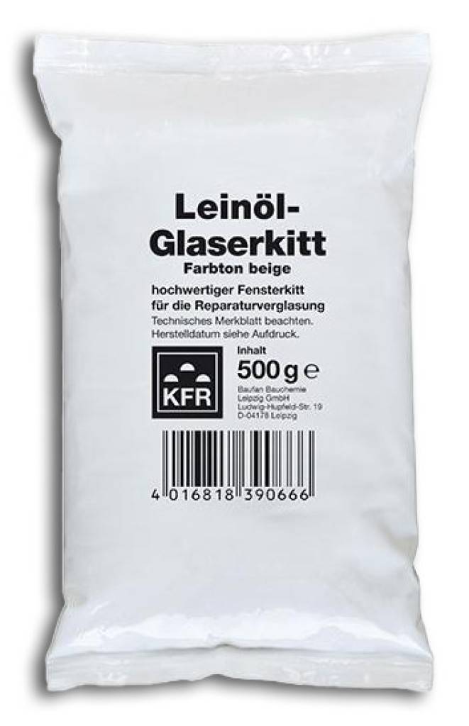 Leinöl-GlaserkittGebrauchsfertiger, naturbrauner Holzkitt auf Dispersionsbasis zum Ausbessern schadhafter Holzoberflächen. Bei vollflächigem Auftra