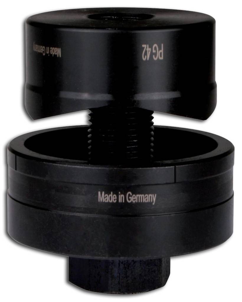 Blechlocher Standard 20,0mm AlfraProduktdetails Loch-Ø 20 mm Schraubengröße 9,5 x 4 mm BeschreibungSchraublochstanze Blechlocher