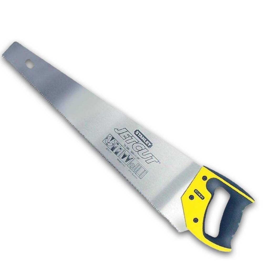 Handsäge JETCUT�, grobBi-Material-Handgriff45- und 90-Anschlag2 x Hardpoint-Verzahnung für längere NutzungsdauerAggressiver Verzahnung mit 3 Schn
