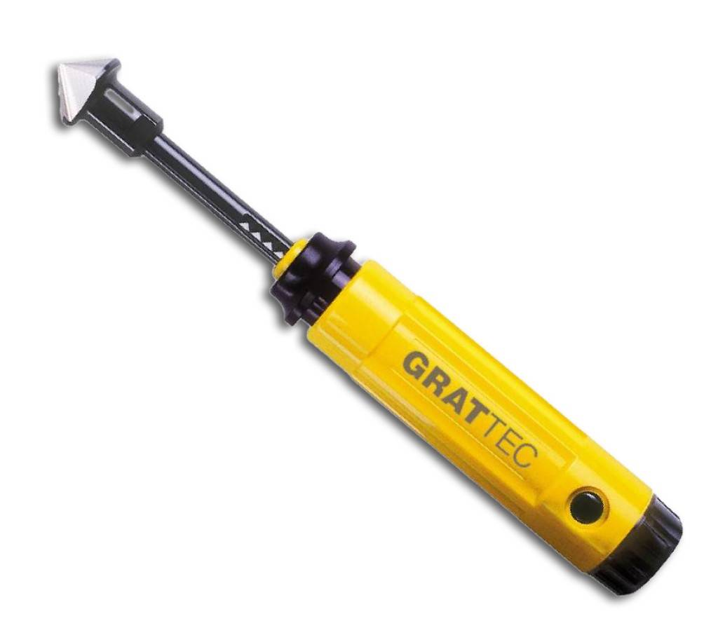 Entgratsenker-Satz EL 1300AusführungMit Universal-Kunststoffgriff EL 1000 GT.AnwendungStabiler Universal-Entgratsenker für Bohrungen über Ø 4 mm.