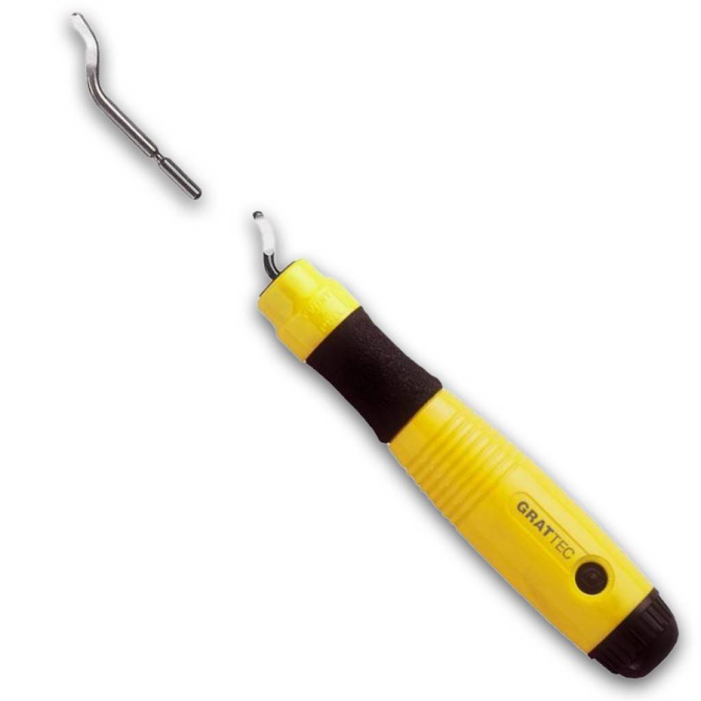Softgrip-Entgrater-Satz SG 1000AusführungMit ergonomisch geformtem Softgrip-Handgriff EL SG 3000 GT mit angenehmer Fingermulde sowie Klingenmagazin