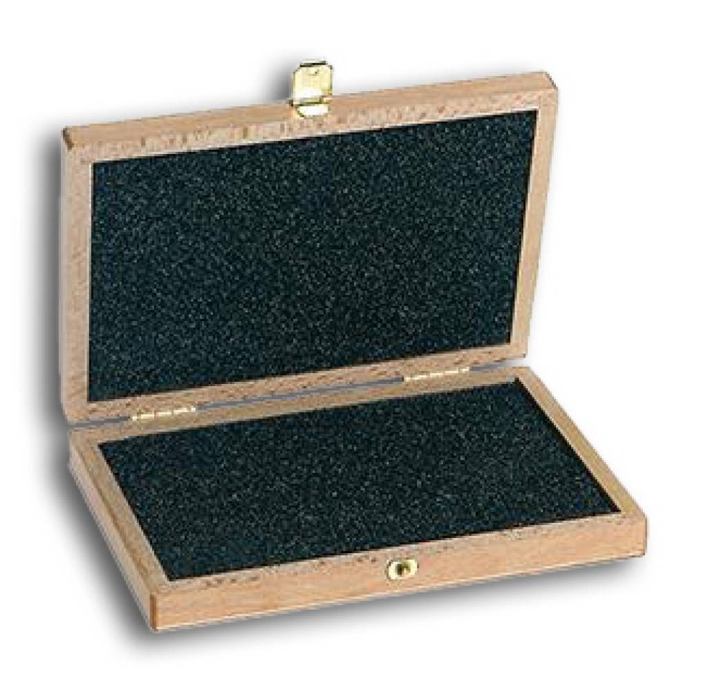 Holzkasten für WerkstattmessschieberAusführung Aus Holz mit PU-Schaumstoffeinlage.Anwendung Zur geschützten Lagerung von Taschen-, Werkstatt- und
