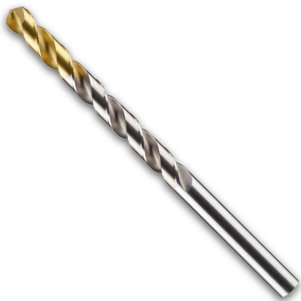 TiN-Tip Spiralbohrer mit zyl. SchaftAusführungTiN-Tip Spiralbohrer. Mit präzisem Spitzenanschliff und hoher Rundlauf- und Teilungsgenauigkeit. Durch