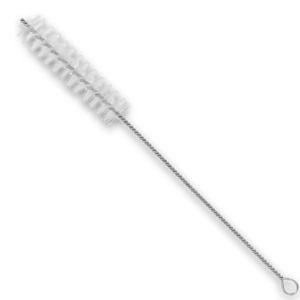 Düsenbürste, Nylon, glattAusführung Mit 2-facher Drahtseele und Öse Besatzlänge 100 mm Gesamtlänge 300 mmAnwendungIdeal zum Reinigen, E