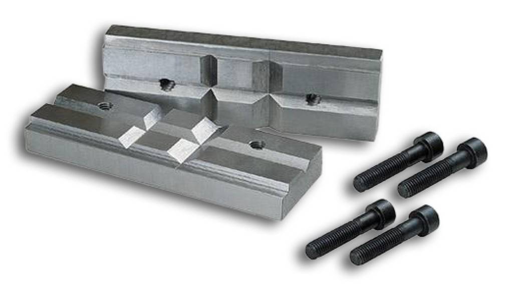 ErsatzspannbackenAusführung Ersatzprismenbacken im Satz inklusive 4 Schrauben.FORMAT Die Marke für ProfisOb im Handwerk oder in der Industrie FORM