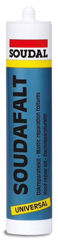 Soudafalt Bitumen-DichtmasseProduktbeschreibung Hochwertiger, 1-komponentiger, plasto-elastischer Fugendichtstoff auf Bitumenelastomer-Basis Seh