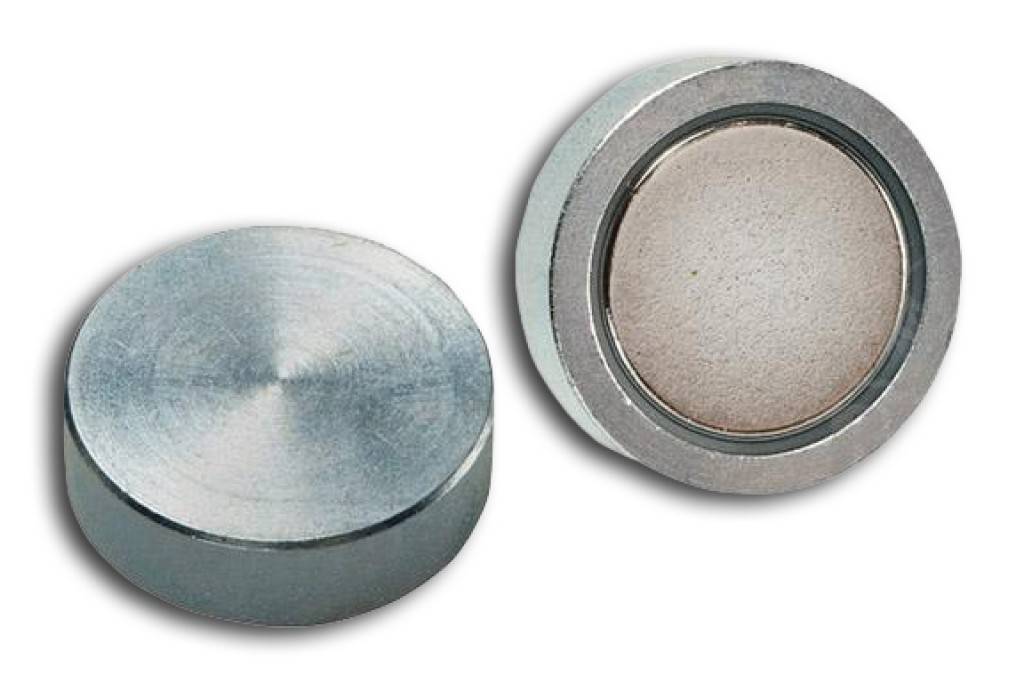 Neodym-Magnet-Flachgreifer ohne GewindebuchseAusführung Aus Neodym, Oberfläche verzinkt und abgeschirmt, ohne Gewindebuchse. Die empfohlene Einsatzt
