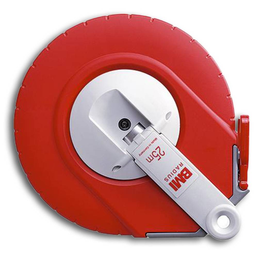 Kapselbandmaß 30mx13mm Stahl weißlackiert BMIProduktdetails Bandlänge 30 m Bandbreite 13 mm Eigenschafte