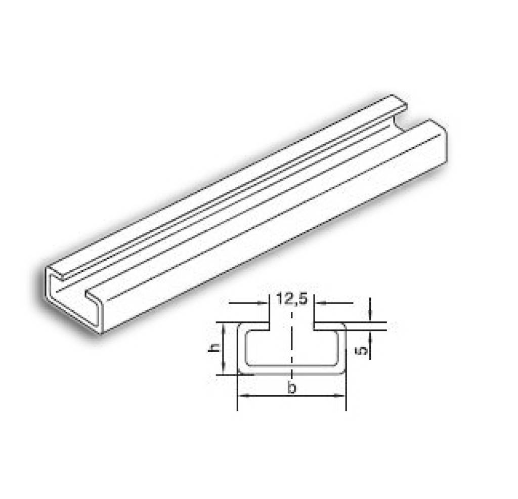 Tragschiene 2000mm verzinktTSC2VERZXAls Ermeto Vertragshändler sind wir Ihr Ansprechpartner für Verschraubungen in Premium-Industriequalität.