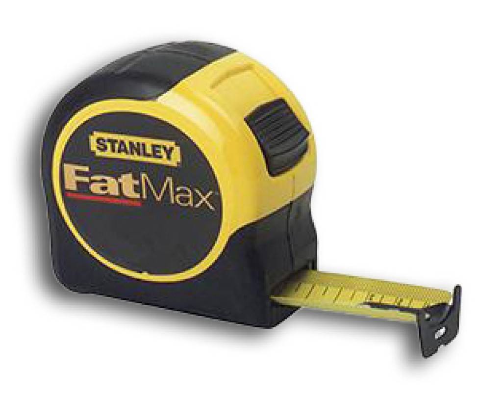 Taschenbandmaß FatMax� Blade Armor Griffiges, schlagfestes DynaGrip-Gehäuse Gürtelclip Automatischer Bandrücklauf, mit Feststellvorrich