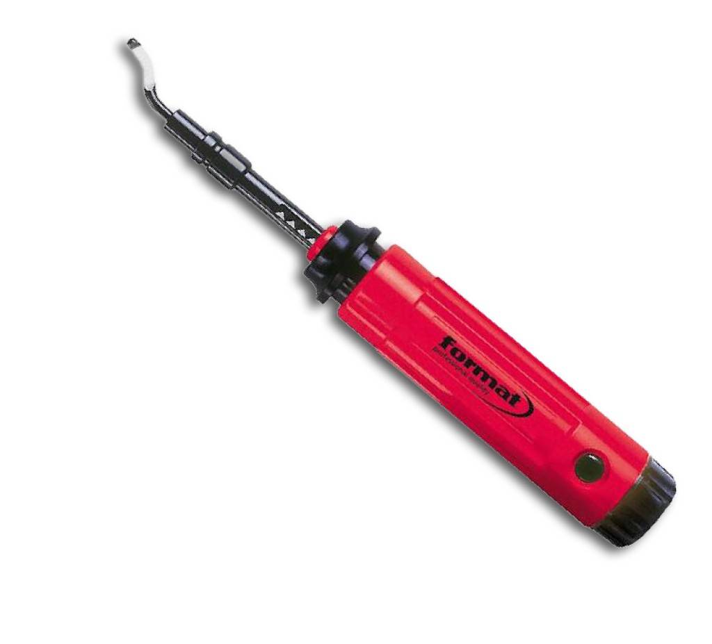 FT Universal-Entgrater-Satz E EL 1200Ausführung Mit Universal-Kunststoffgriff EL 1000 FT.Anwendung Universal-Entgratwerkzeug für alle mittleren und