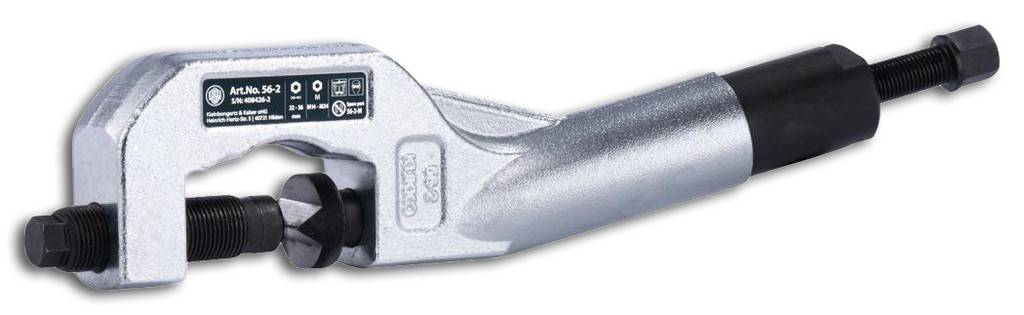 Mutternsprenger, hydraulischAusführungAus vergütetem Spezialstahl, mit Sechskantmutter zum Anziehen des gehärteten Meißelschneiders sowie Gegenhal