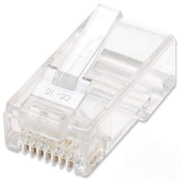 Intellinet 502344 INTELLINET Modularstecker RJ45 Cat6 UTP 100er Pack