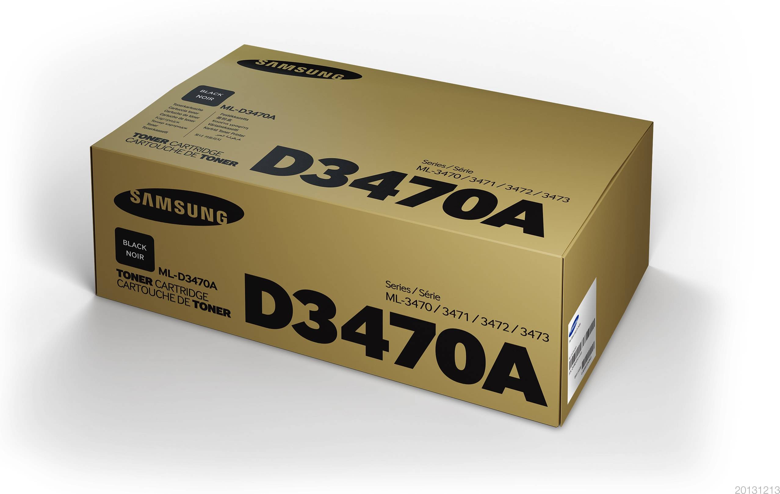 HP Inc. SU665A HP ersetzt Samsung ML D3470A Schwarz Tonerpatrone