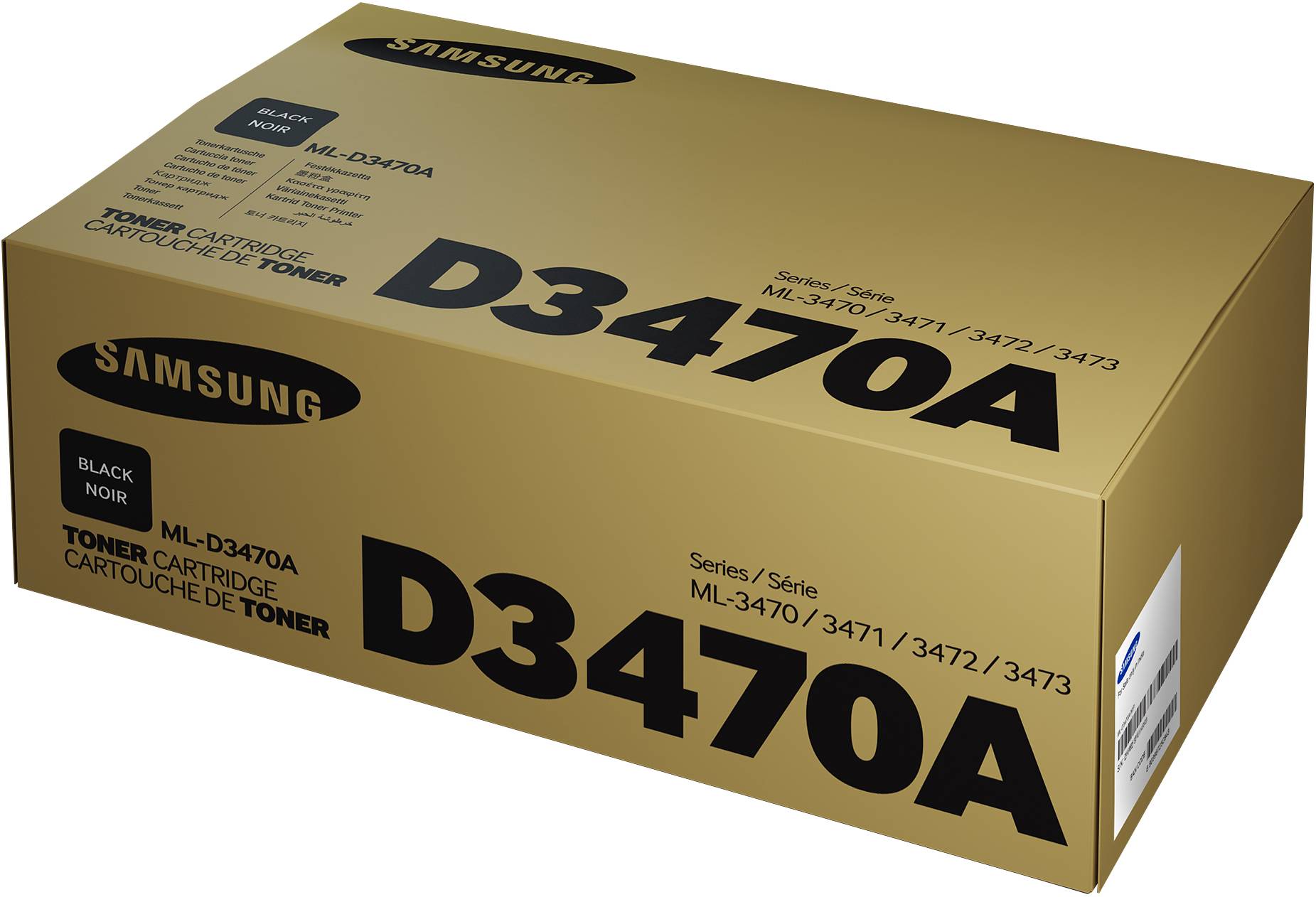 HP Inc. SU665A HP ersetzt Samsung ML D3470A Schwarz Tonerpatrone