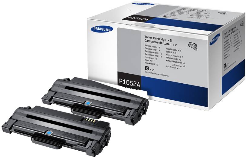 HP Inc. SV115A HP ersetzt Samsung MLT-P1052A 2er Pack Schwarz Tonerpatrone