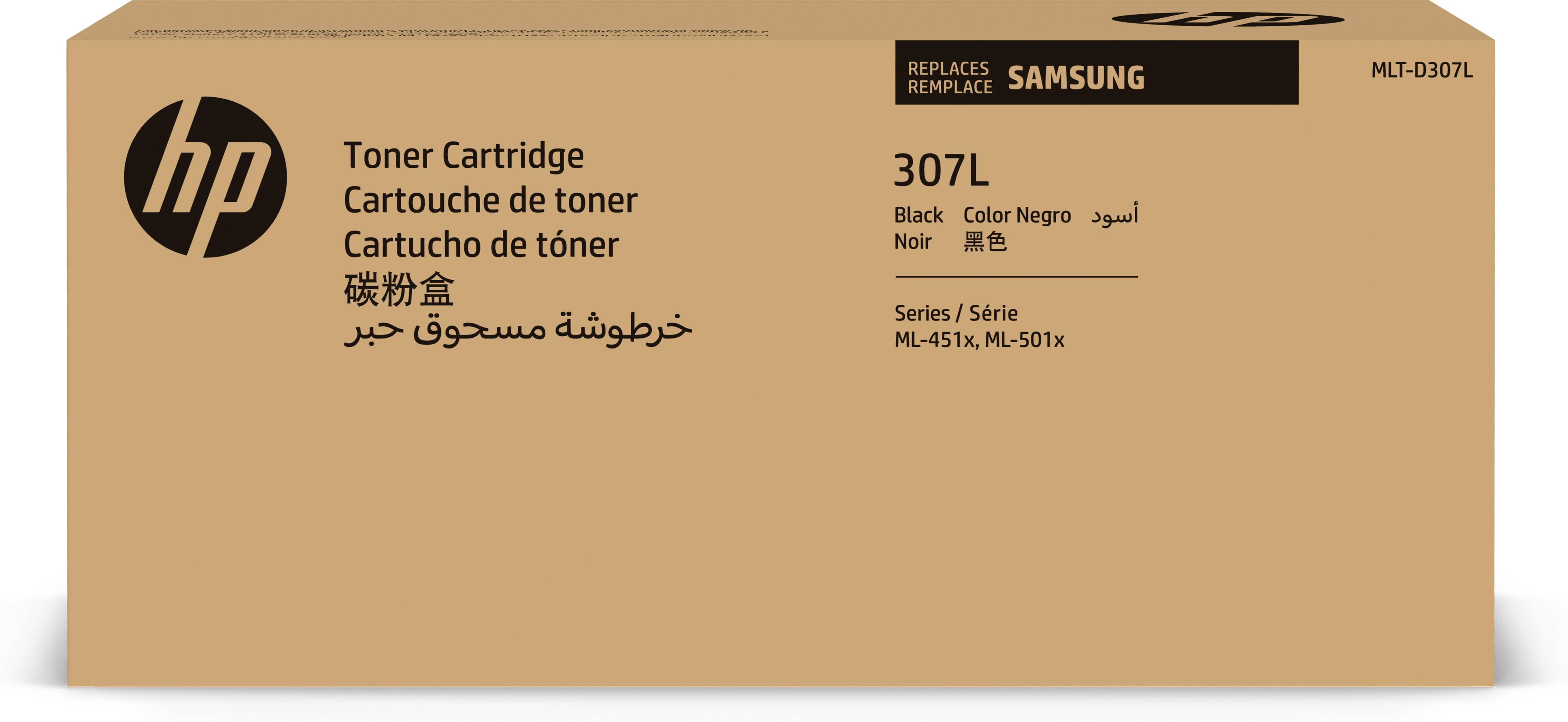 HP Inc. SV066A HP ersetzt Samsung MLT D307L Schwarz Tonerpatrone
