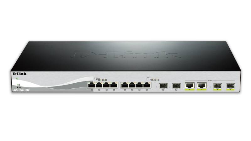 D-Link DXS-1210-12TC/E Switch 440mm D-Link DXS-1210-12TC 2*Combo/ 2*SFP+/ 8*XGE retail