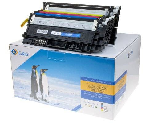 G&G 15010 G&G Toner 4er Set für Samsung CLT-P404C/ HP SU365A BK/C/M/Y