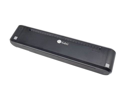 G&G 21225 G&G TD810 Mobiler Thermo-Transferdrucker auf Normalpapier