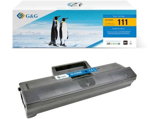 G&G 14129 G&G Toner kompatibel mit Samsung MLT-D111S/ HP SU810A