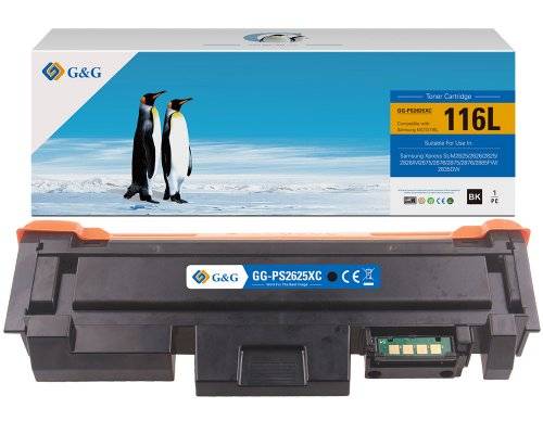 G&G 14446 G&G XL-Toner für Samsung 116L/MLT-D116L/ HP SU828A