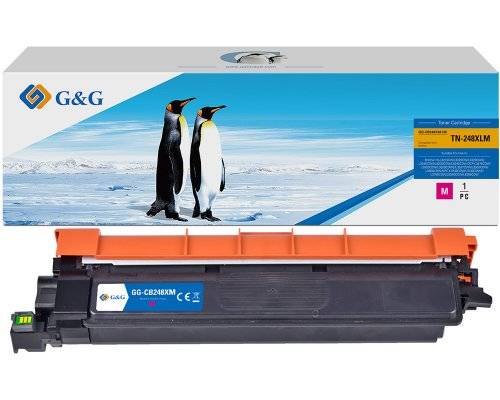 G&G 21405 G&G Toner kompatibel mit Brother TN248XL M Magenta