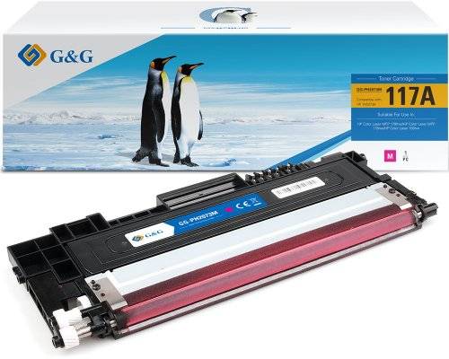 G&G 18453 G&G Toner kompatibel mit HP 117A/ W2073A M Magenta