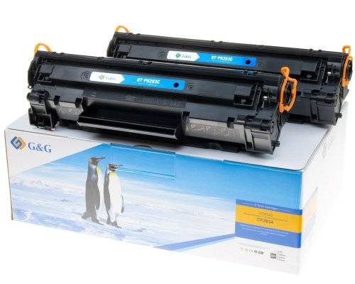 G&G 14991 G&G Toner 2er Set kompatibel mit HP 83AD/ CF283AD
