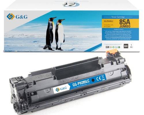 G&G 14143 G&G XL-Toner kompatibel mit HP 85A/ Canon 725