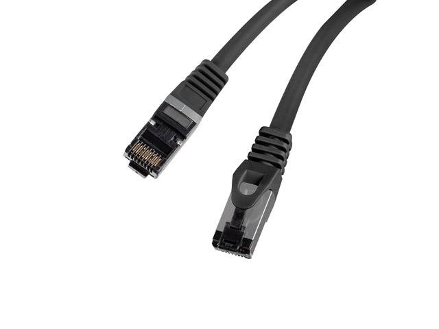 Lanberg PCF8-10CU-0025-BK LANBERG Patchkabel CAT.8.1 S/FTP LSZH CU 0,25m Fluke Zert.sw