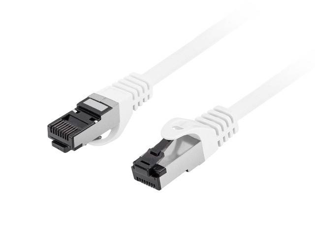 Lanberg PCF8-10CU-0050-W LANBERG Patchkabel CAT.8.1 S/FTP LSZH CU 0,5m Fluke Zert. wß