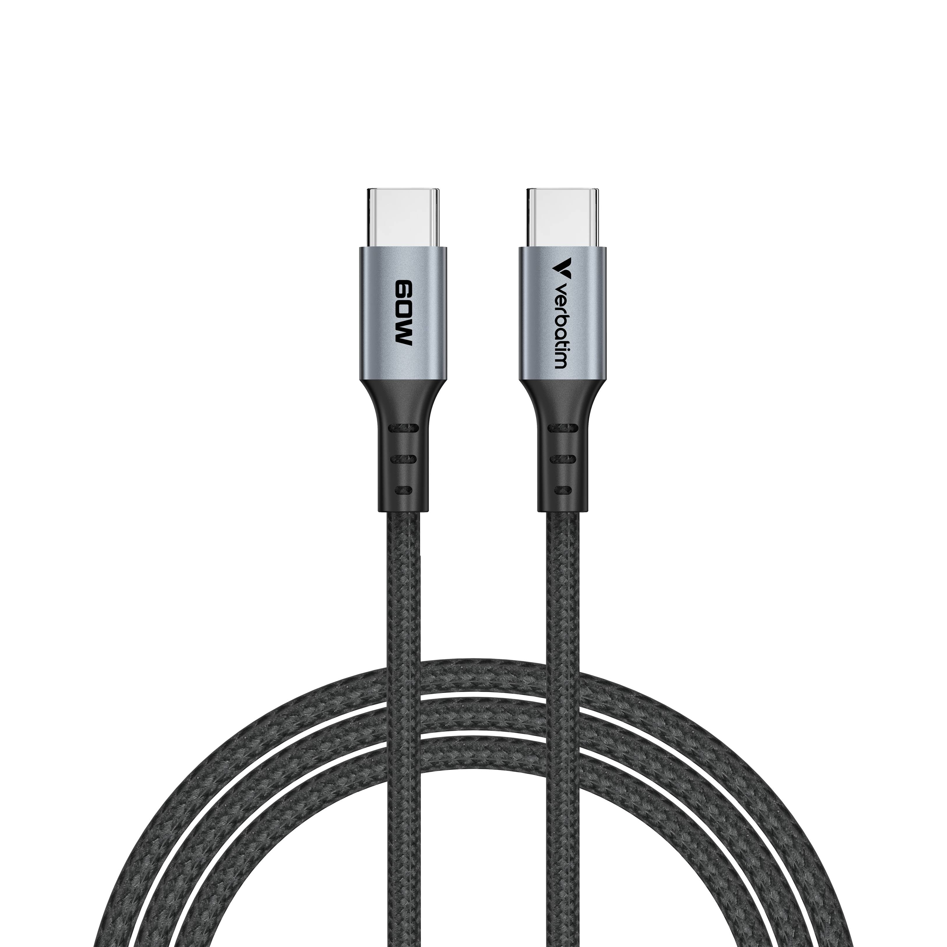 Verbatim 31845 Verbatim Sync & Charge USB-C to USB-C 60W 120cm