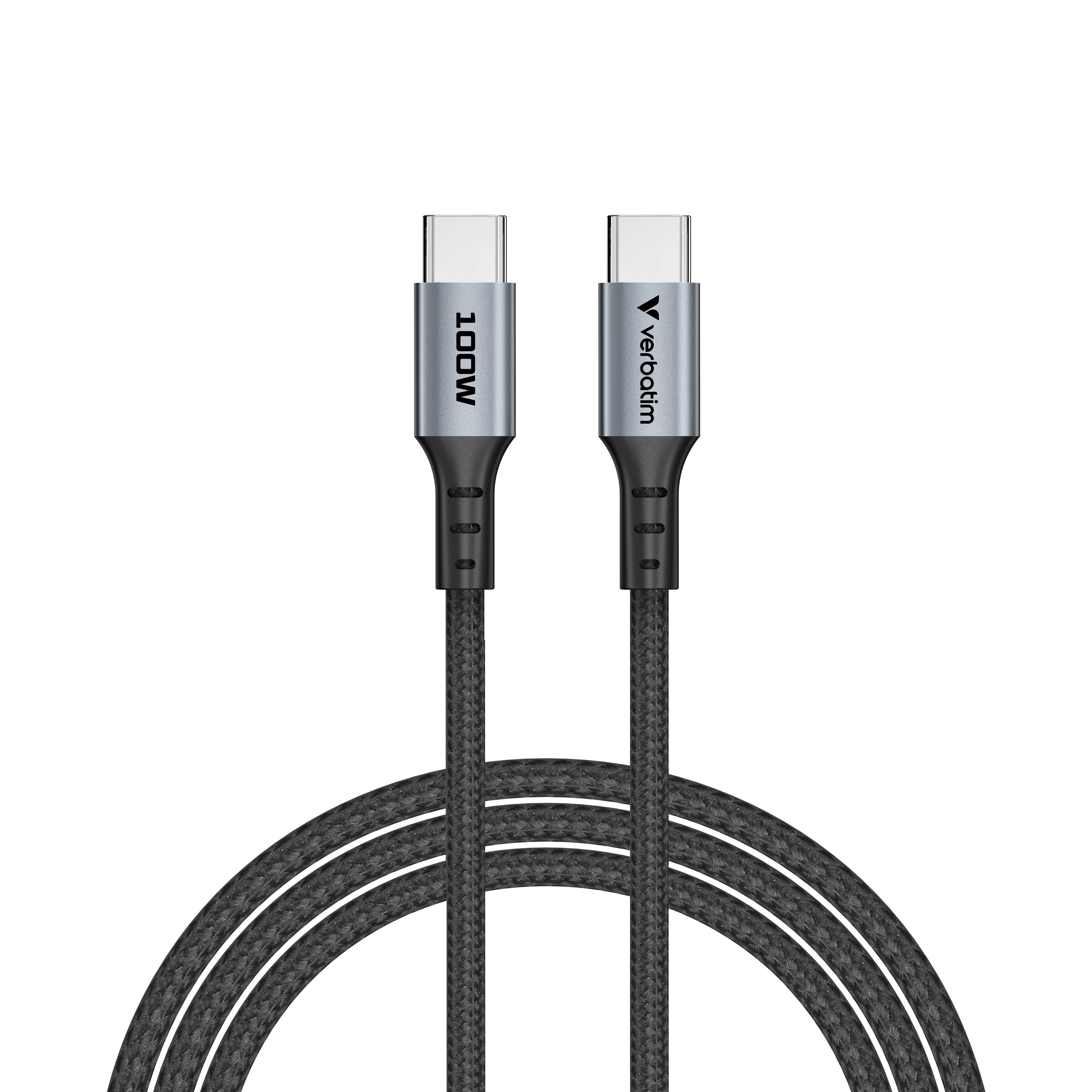 Verbatim 31846 Verbatim Sync & Charge USB-C to USB-C 100W 120cm