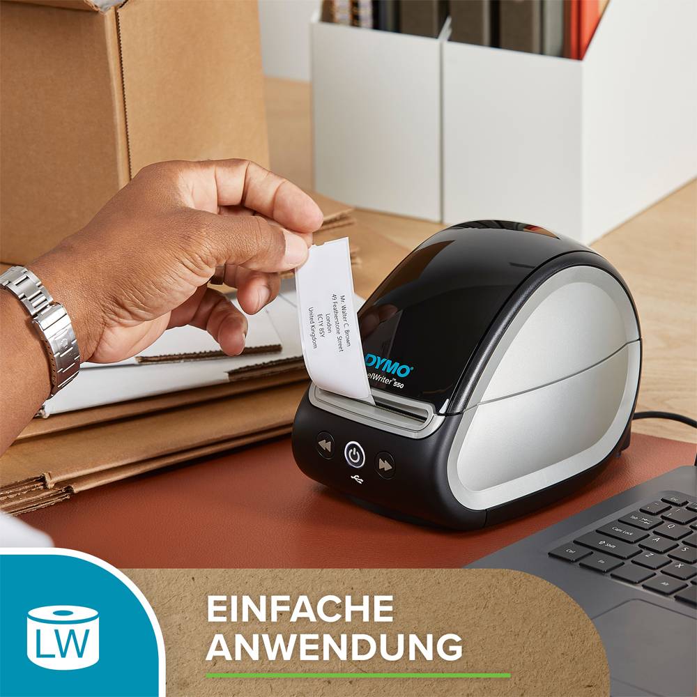 Dymo 2223589 DYMO LW-Rücksendeetiketten Vorteilspack 25x54mm 24Rl 500Stk
